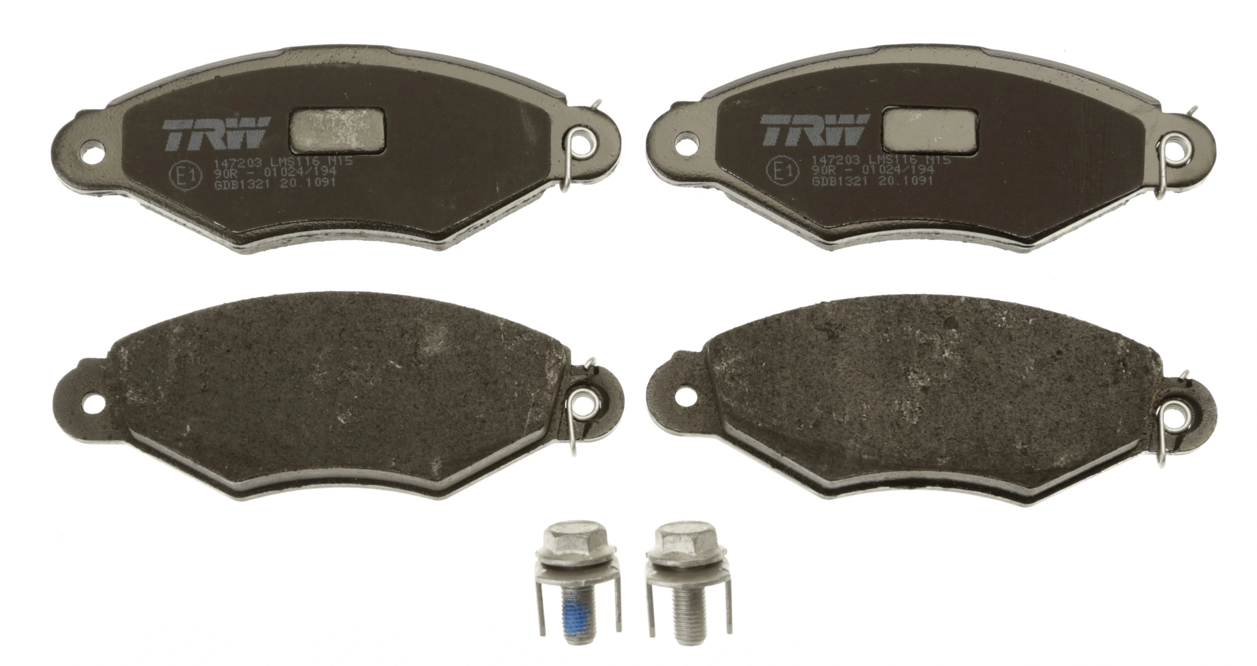 DP61041 Brembo Sapatas do freio dianteiras de disco