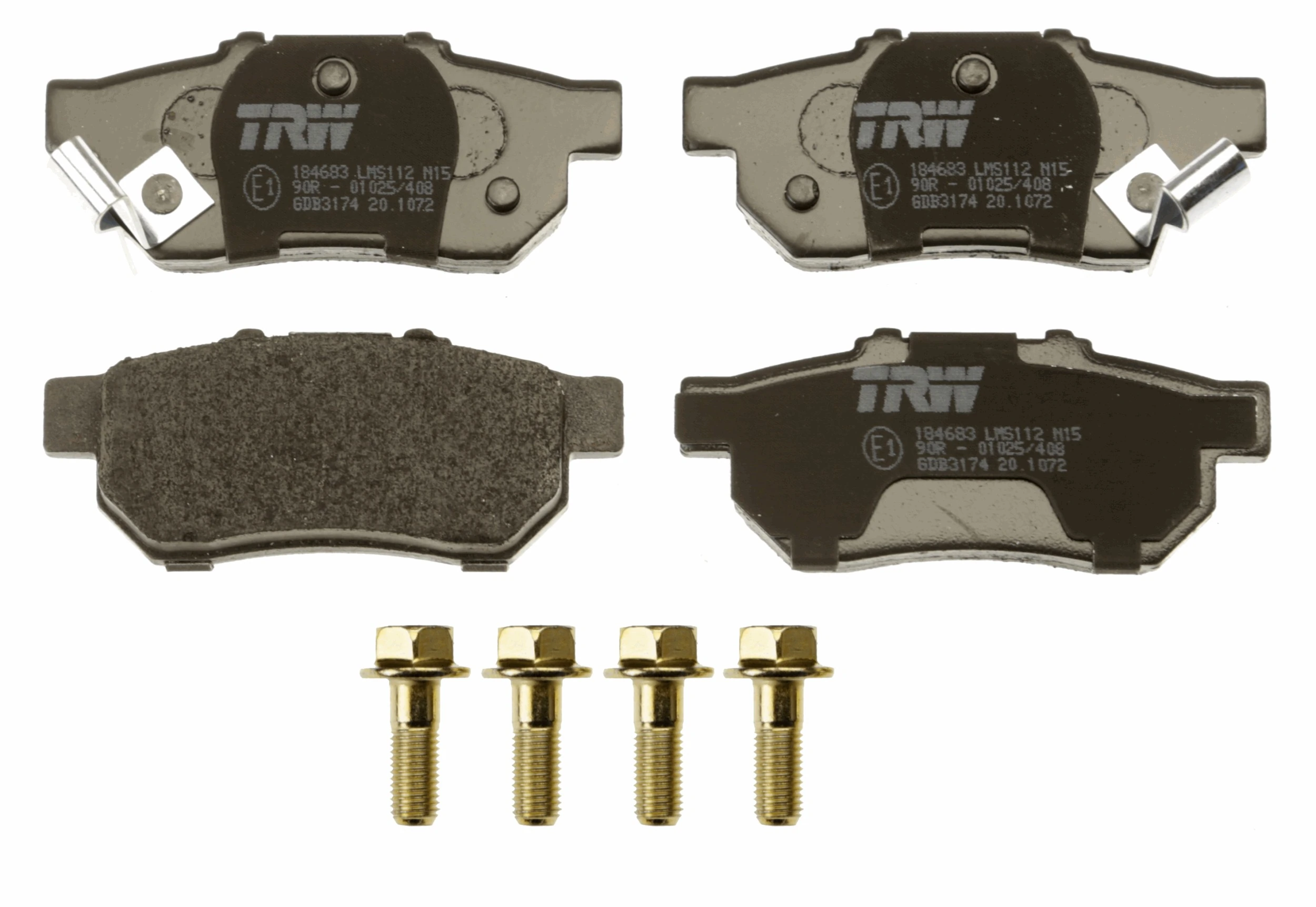 Sapatas do freio traseiras de disco Hyundai/Kia 43022S04E03 preço, a partir de 16,35 USD