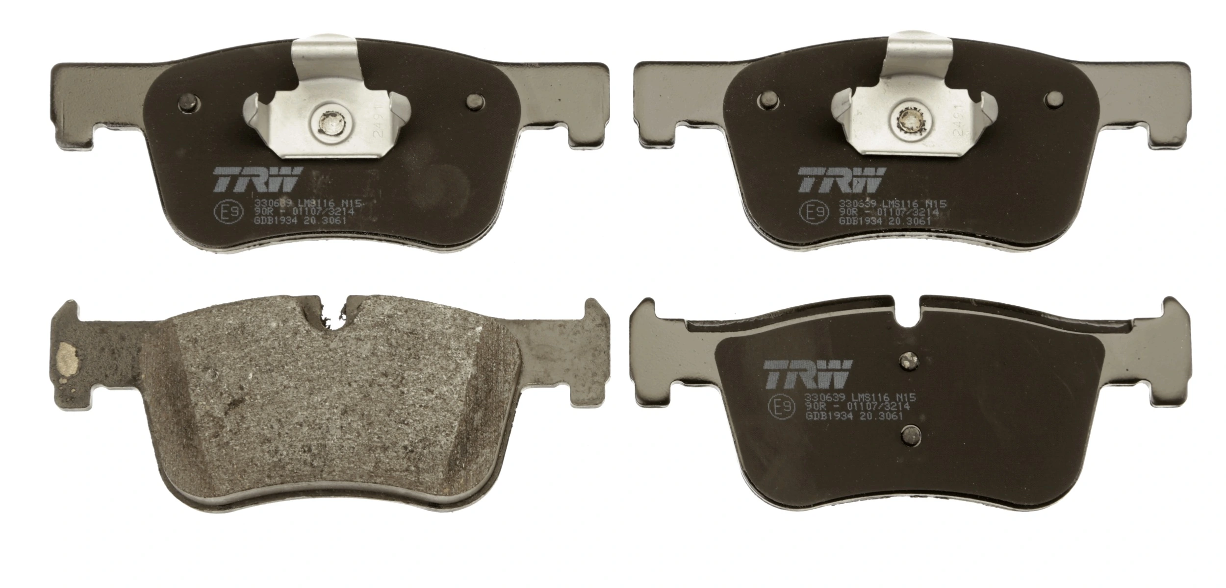  Sapatas do freio dianteiras de disco BMW 3 sedan (G20, G80, G28) (2018 - 2026) 