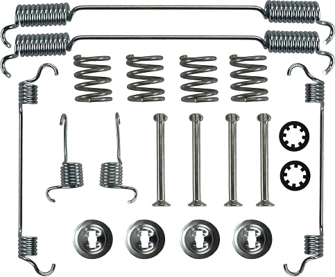 Kit de montagem das sapatas traseiras de tambor Peugeot Expert  224