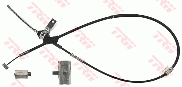 Cabo do freio de estacionamento traseiro direito Suzuki Ignis II FH