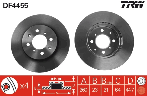 DF4455 TRW
