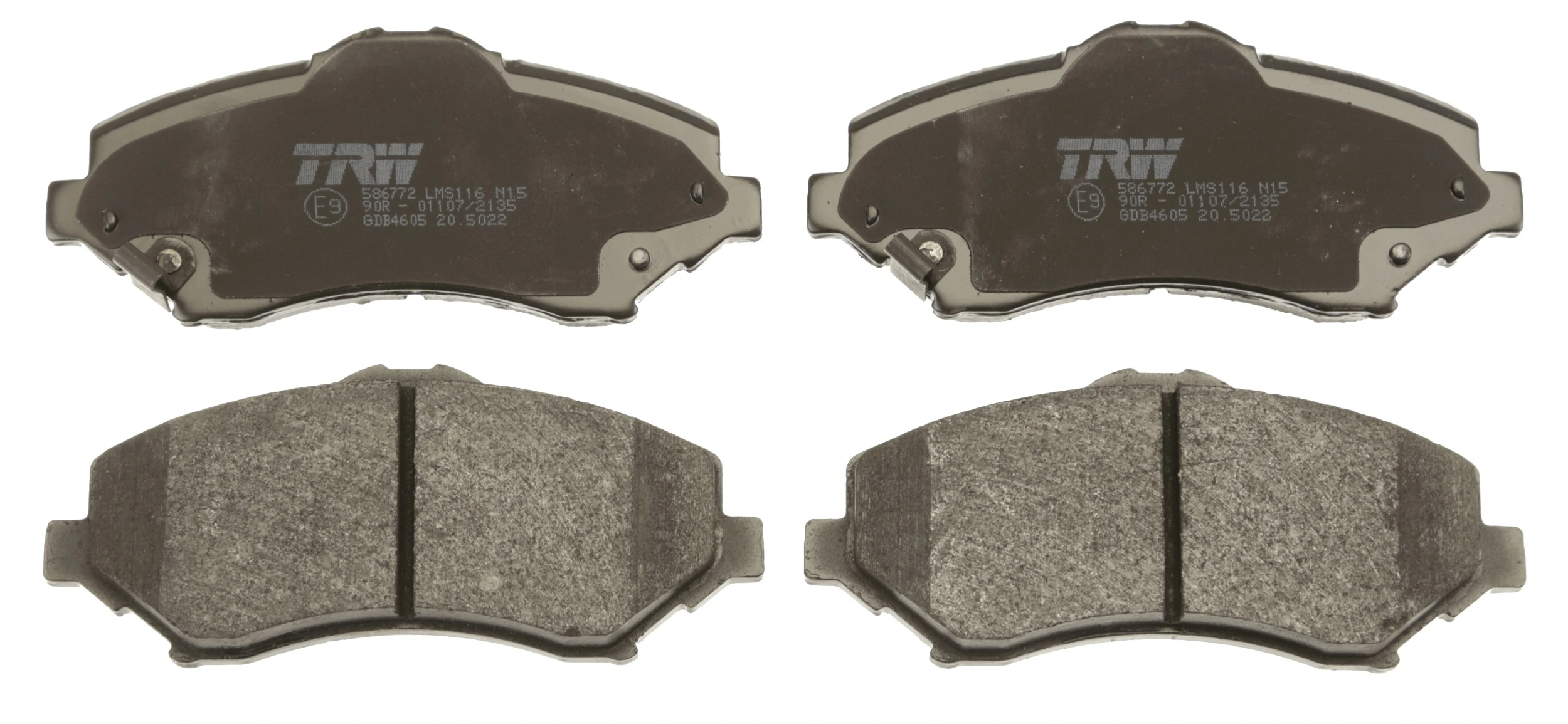 Compre K68029263AA Fiat/Alfa/Lancia Sapatas do freio dianteiras de disco