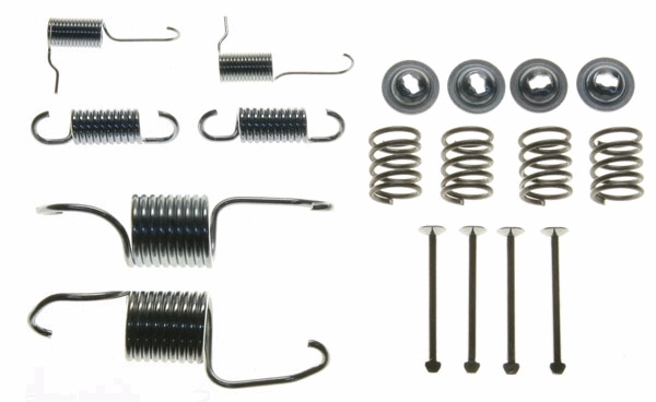 Kit de montagem das sapatas traseiras de tambor para Mitsubishi L 200 II K4T