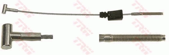302042 Beca Cables Cabo do freio de estacionamento dianteiro