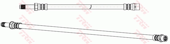 Mangueira do freio dianteira Volkswagen Crafter 30-50 2F, 2FC, 2FF, 2FG,2FL, 2FM