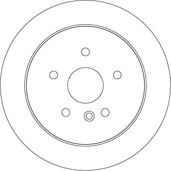  Disco do freio traseiro Toyota Avensis I sedan (T22) (1997 - 2003) I