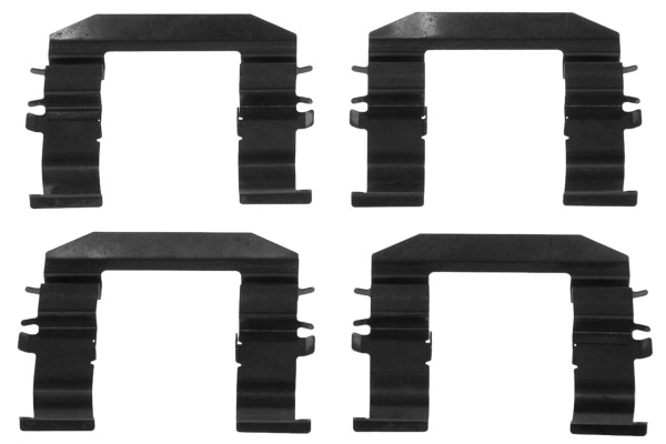 Kit de molas de fixação de sapatas de disco dianteiras para KIA Sorento I JC