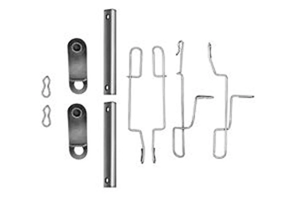 Kit de molas de fixação de sapatas de disco dianteiras para Peugeot 306  7A