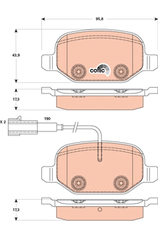 Compre 71770108 Fiat/Alfa/Lancia Sapatas do freio traseiras de disco