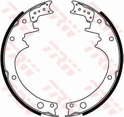 Sapatas do freio traseiras de tambor Nissan/Infiniti D4070T6400 preço, a partir de 36,69 USD