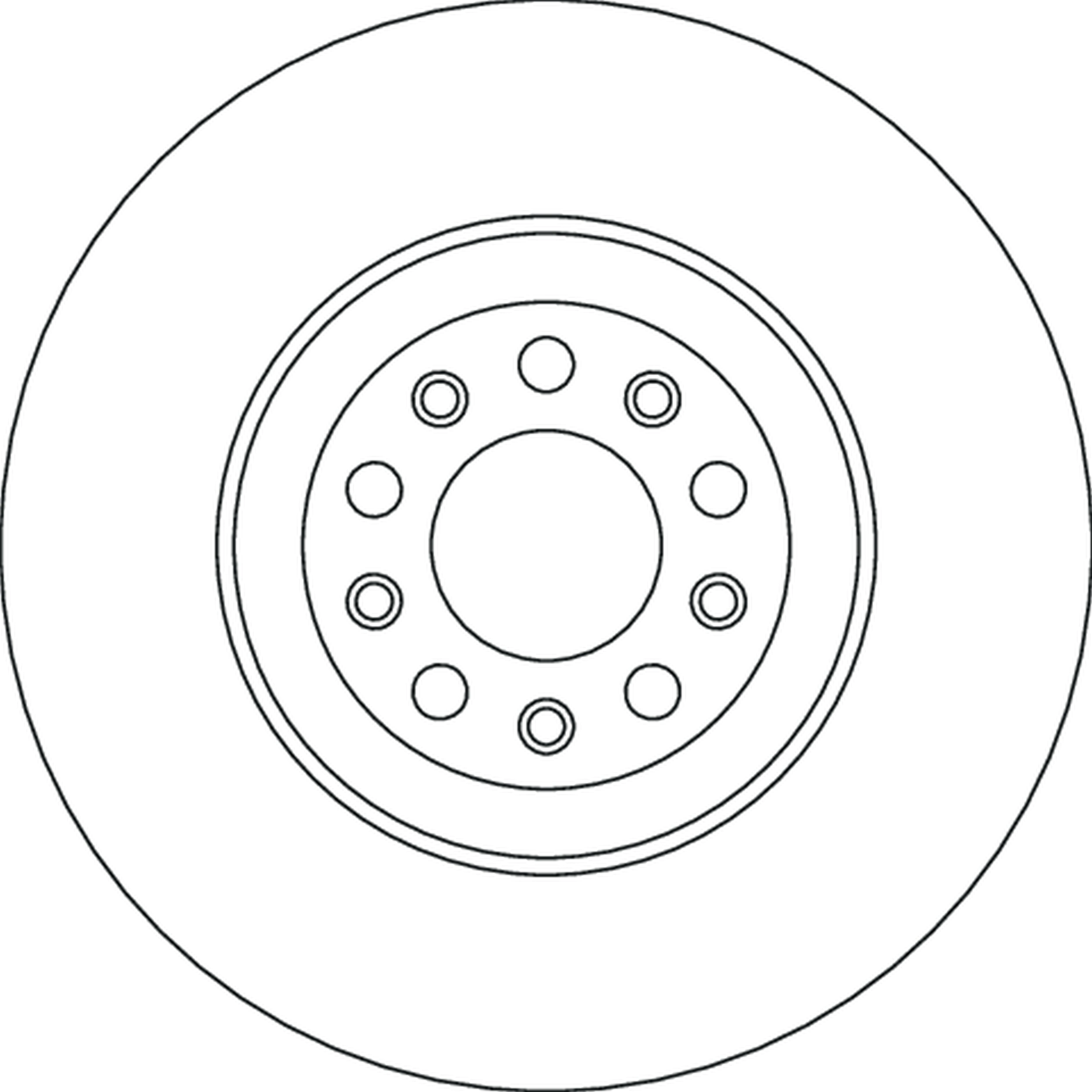  Disco do freio dianteiro Alfa Romeo Giulia sedan (952) (2015 - 2026) 