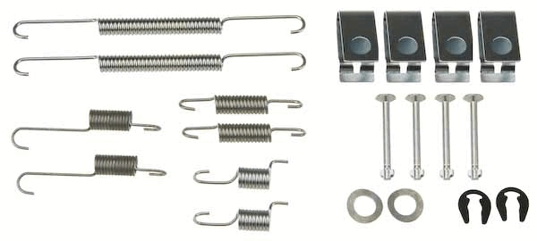 Kit de montagem das sapatas traseiras de tambor KIA Picanto I BA