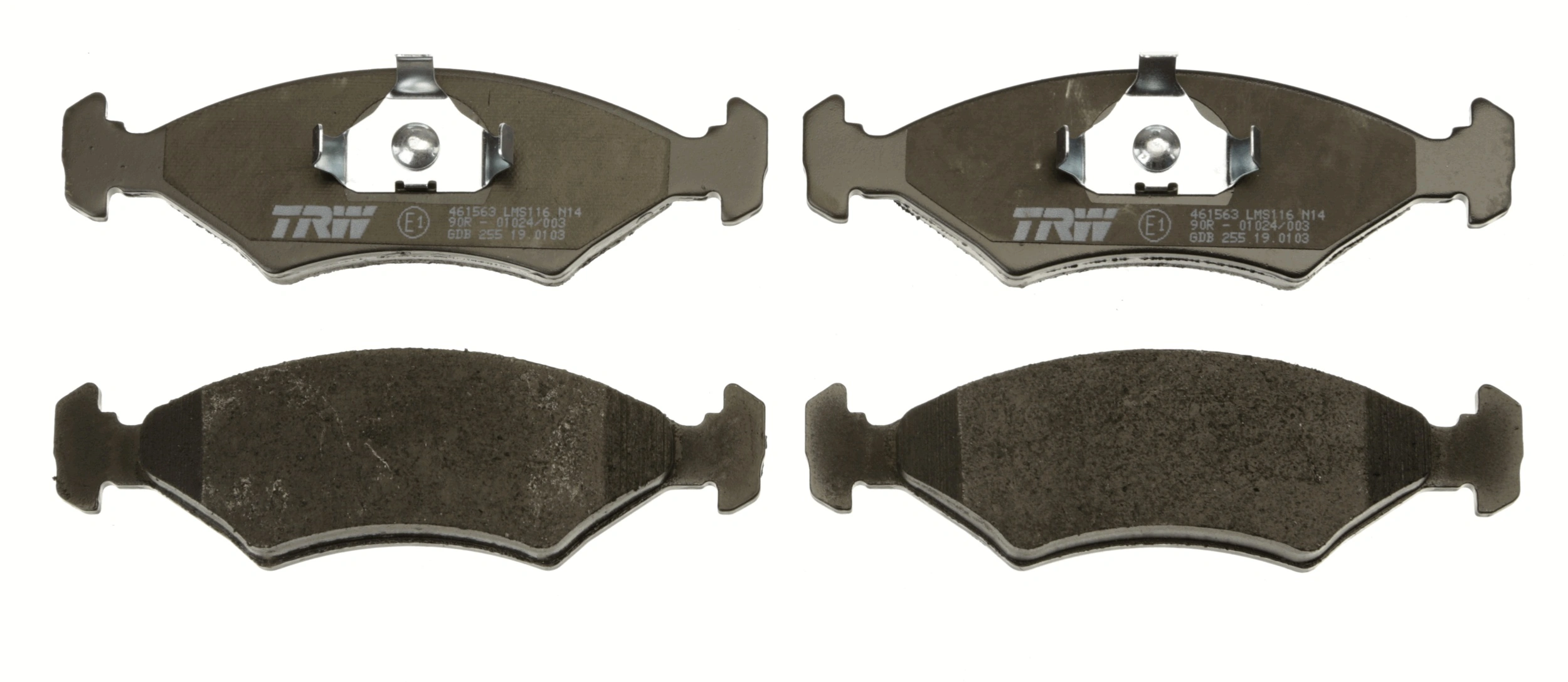 Compre Sapatas do freio dianteiras de disco Ford Escort 3