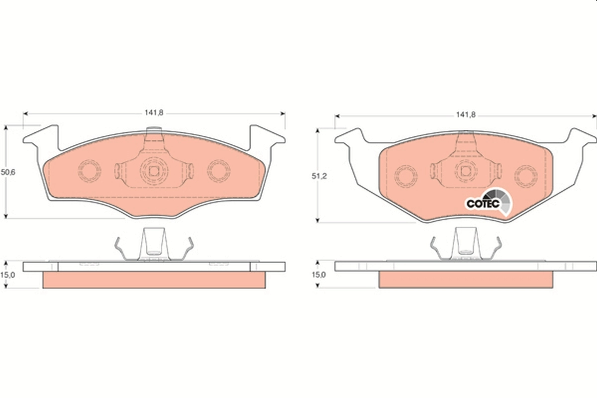DP85019 Brembo Sapatas do freio dianteiras de disco