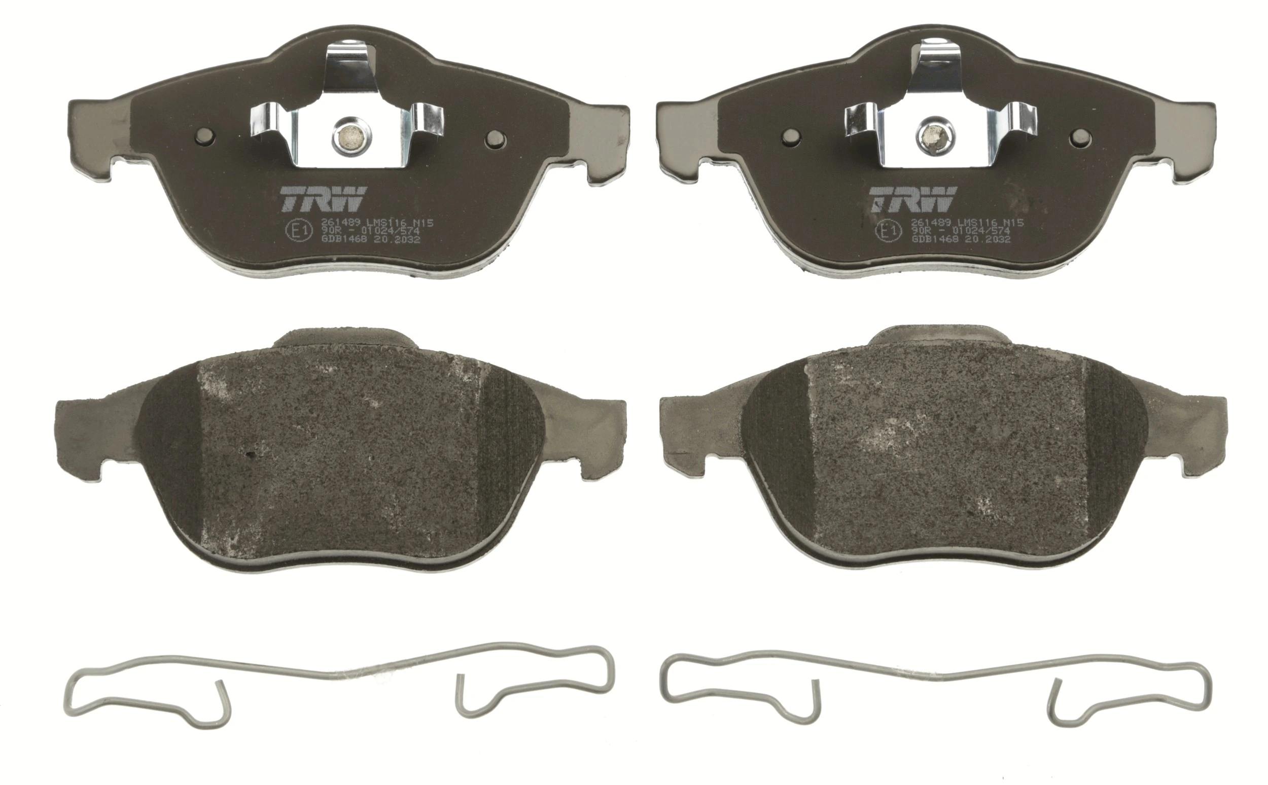 Sapatas do freio dianteiras de disco Brembo DP68026 preço, a partir de 36,66 USD