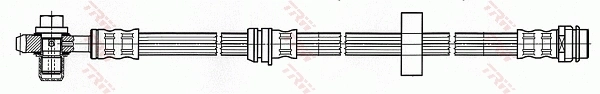  Mangueira do freio dianteira Audi A2 hatchback (8Z0) (2000 - 2005) 