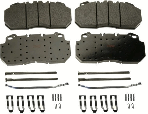 Sapatas do freio dianteiras de disco Renault Trucks MAGNUM I 