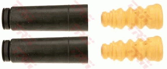 Compre Pára-choque (grade de proteção) de amortecedor traseiro + bota de proteção Mazda 2 1