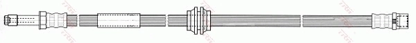 Mangueira do freio dianteira Volkswagen Multivan T5 7HM, 7HN, 7HF, 7EF, 7EM, 7EN