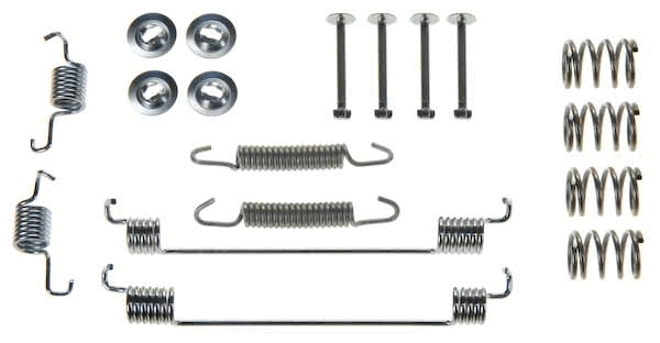 Kit de montagem das sapatas traseiras de tambor Dacia Sandero I BS0, 1