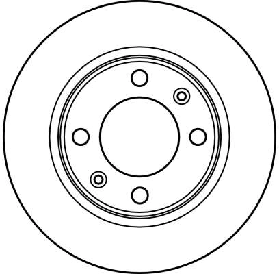 Disco do freio traseiro para Peugeot 405 I 15B