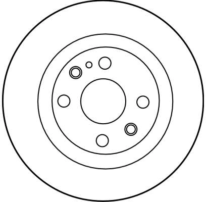  Disco do freio traseiro Mazda 323 F IV hatchback (BG) (1989 - 1994) F IV