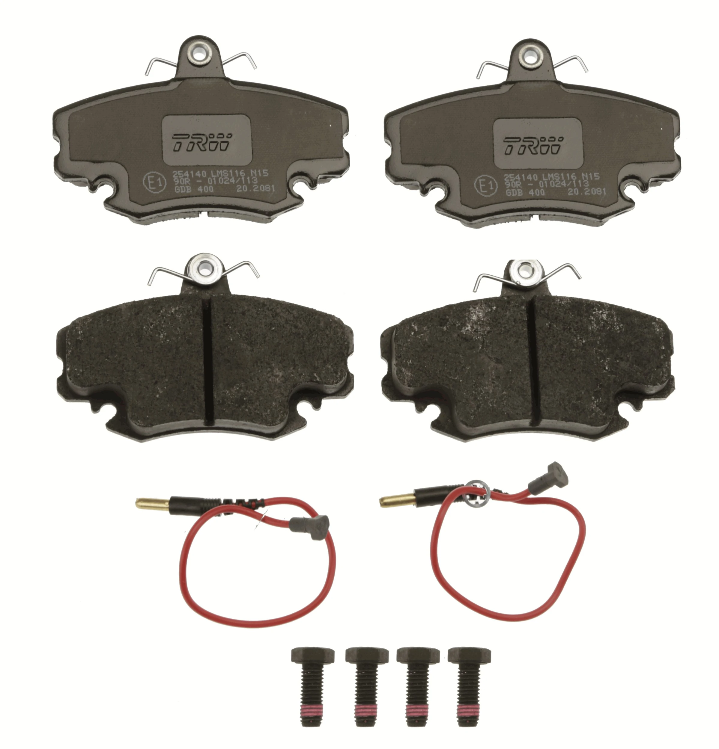 Compre Sapatas do freio dianteiras de disco Renault 19 2