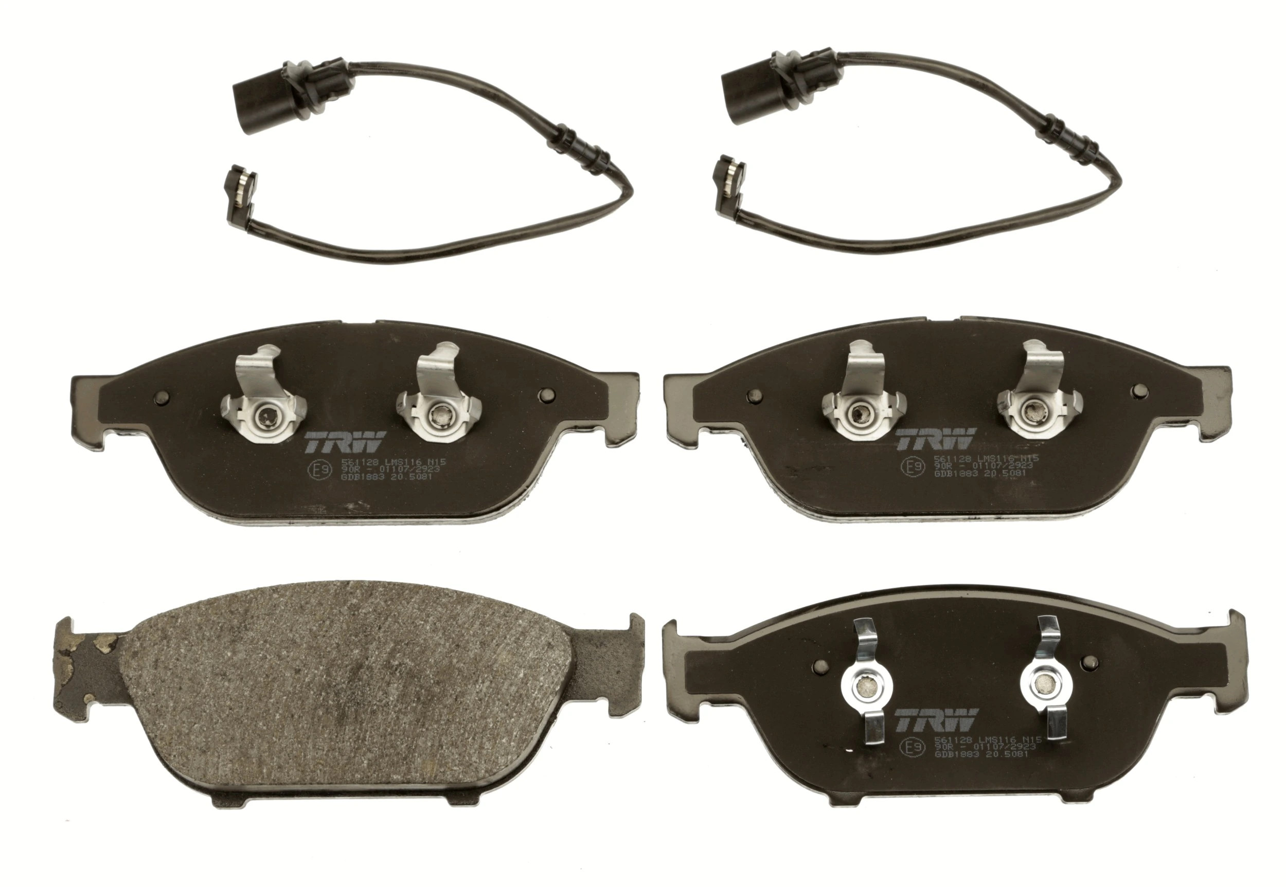  Sapatas do freio dianteiras de disco Audi A8 D4 sedan (4H2, 4H8, 4HC, 4HL) (2009 - 2013) D4