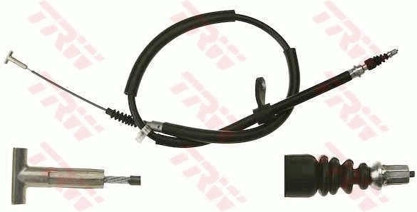 Cabo do freio de estacionamento traseiro direito Beca Cables 1102002
