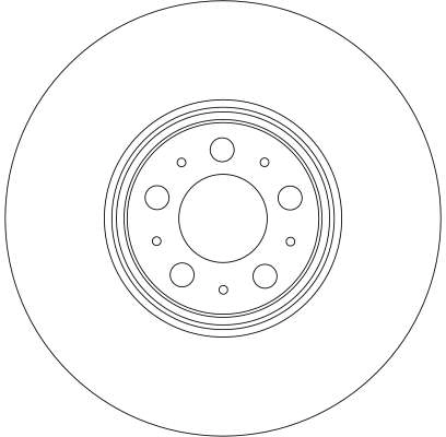  Disco do freio dianteiro Volvo XC90 SUV (2002 - 2015) 