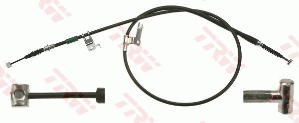 Cabo do freio de estacionamento traseiro direito para Mazda 626 V GF