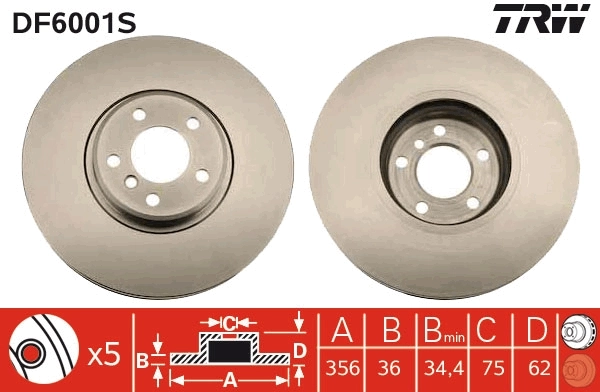 Compre BD679 Eurorepar Disco do freio dianteiro