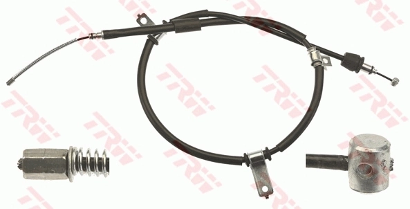  Cabo do freio de estacionamento traseiro esquerdo KIA Picanto I hatchback (BA) (2003 - 2007) I