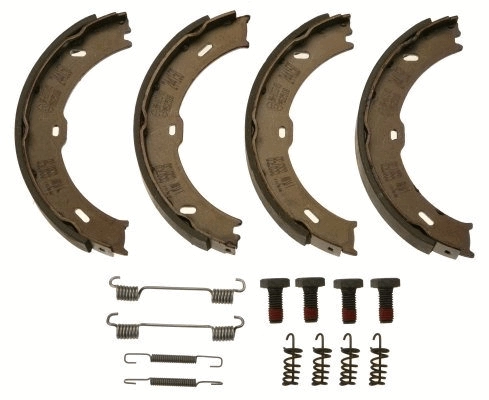 Sapatas do freio de estacionamento para Volkswagen Crafter 30-35 2E, 2EE, 2EK