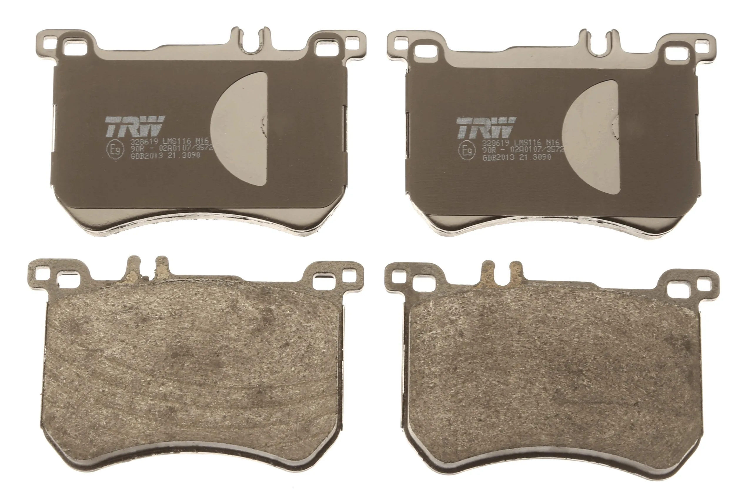 GDB2013 TRW Sapatas do freio dianteiras de disco