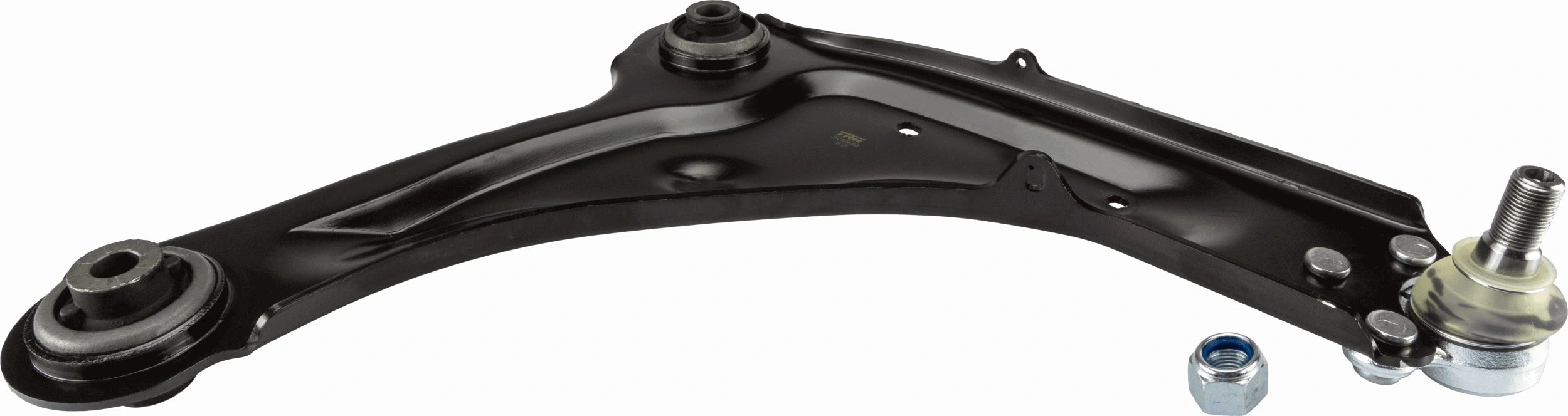 Braço oscilante inferior direito de suspensão dianteira 1607301580 Peugeot/Citroen