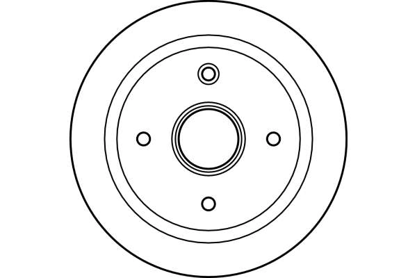  Tambor do freio traseiro Opel Corsa C hatchback (F08, F68) (2000 - 2006) C