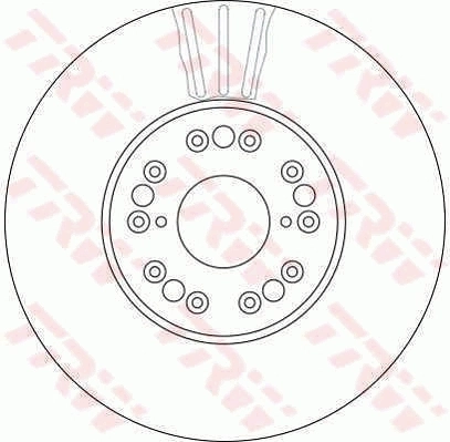 Disco do freio dianteiro TRW DF4182S preço, a partir de 71,56 USD