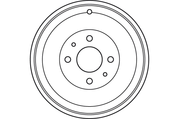  Tambor do freio traseiro Fiat Palio carrinha (178DX) (1996 - 2026) 