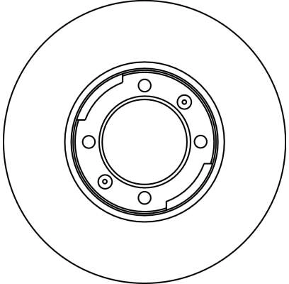 1051222014 Fiat/Alfa/Lancia Disco do freio dianteiro