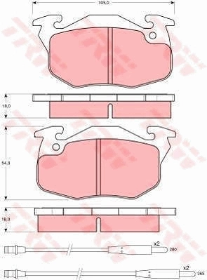 Sapatas do freio dianteiras de disco Brembo DP61004 preço, a partir de 71,06 USD