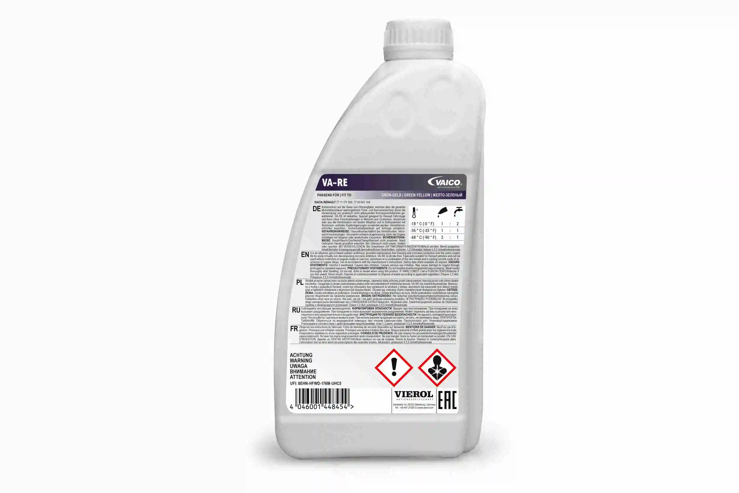 Fluido de esfriamento Renault (RVI) 7711171589 preço, a partir de 4,18 USD