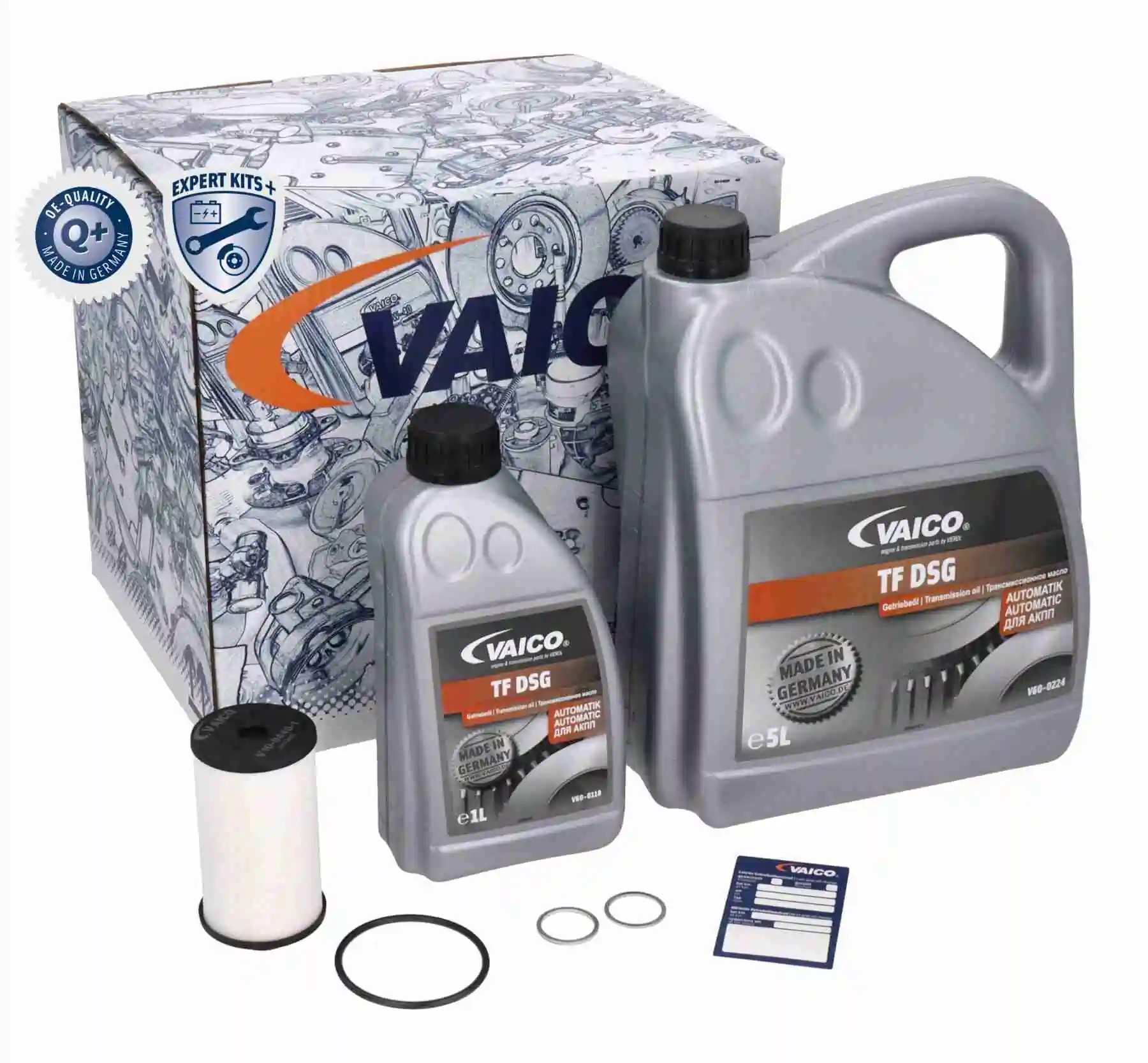 V103025 VEMO/Vaico Kit de serviço para a substituição de óleo na Caixa Automática de Mudança