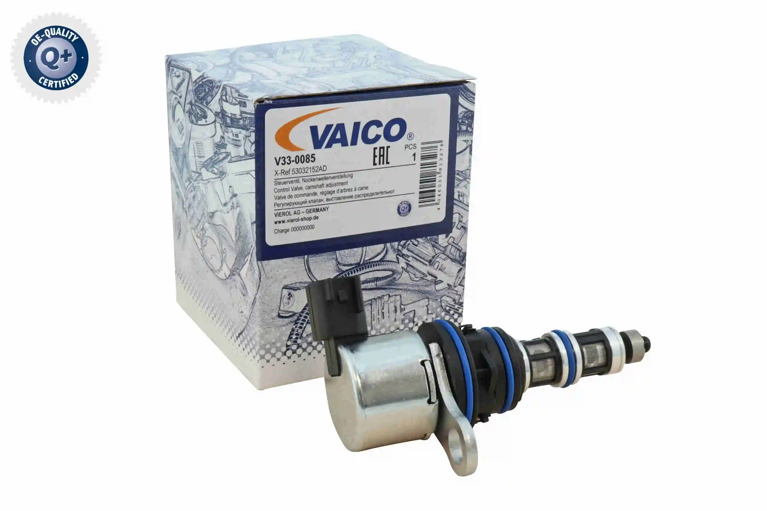 V330085 VEMO/Vaico Solenoide da Caixa Automática de Mudança