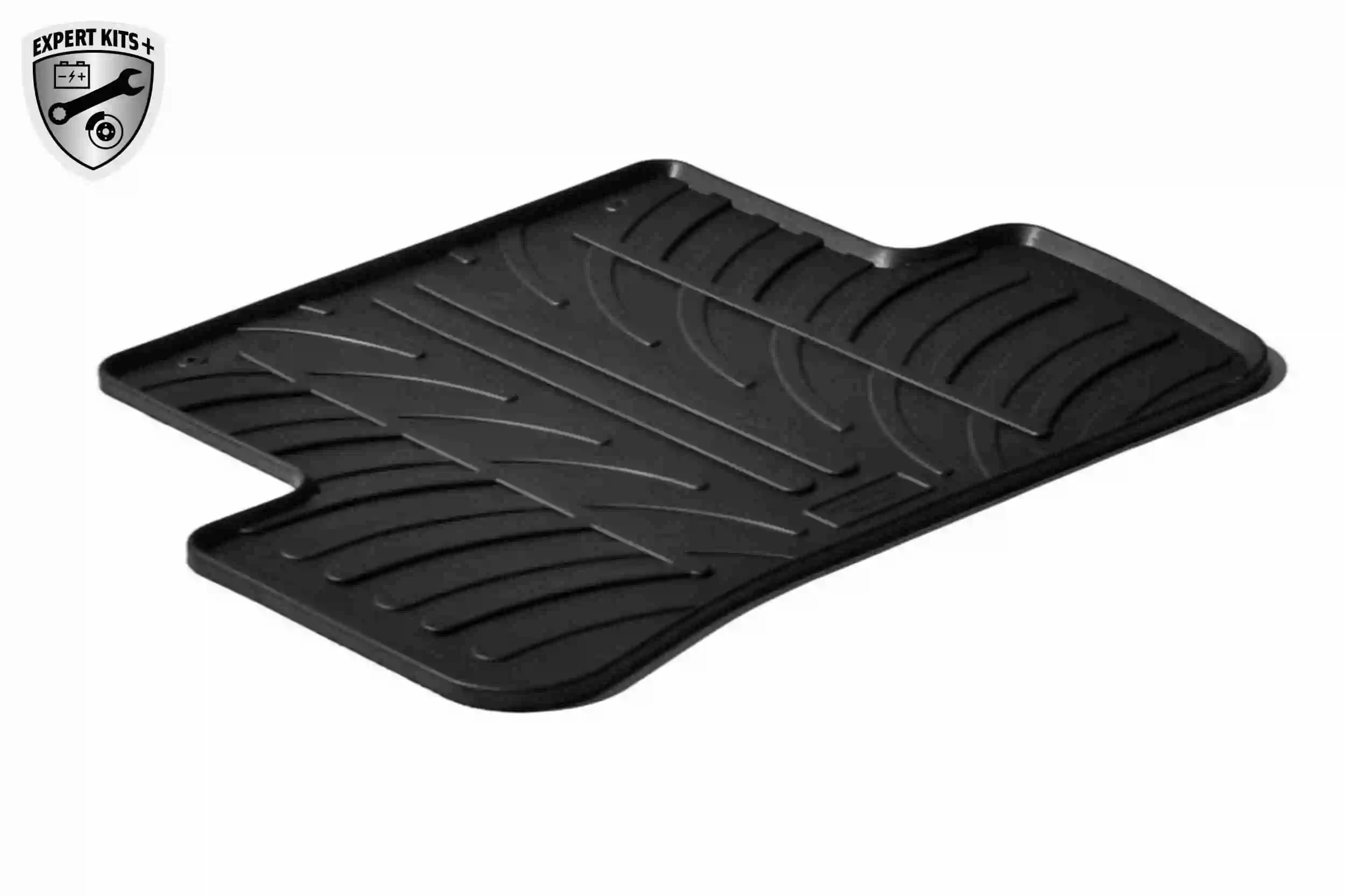  Tapetes dianteiros + traseiros, kit Mercedes C sedan (W204) (2007 - 2014) 