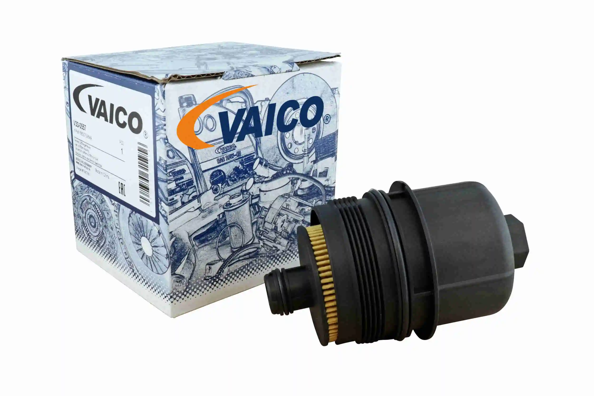 V330557 VEMO/Vaico Tampa do filtro de óleo
