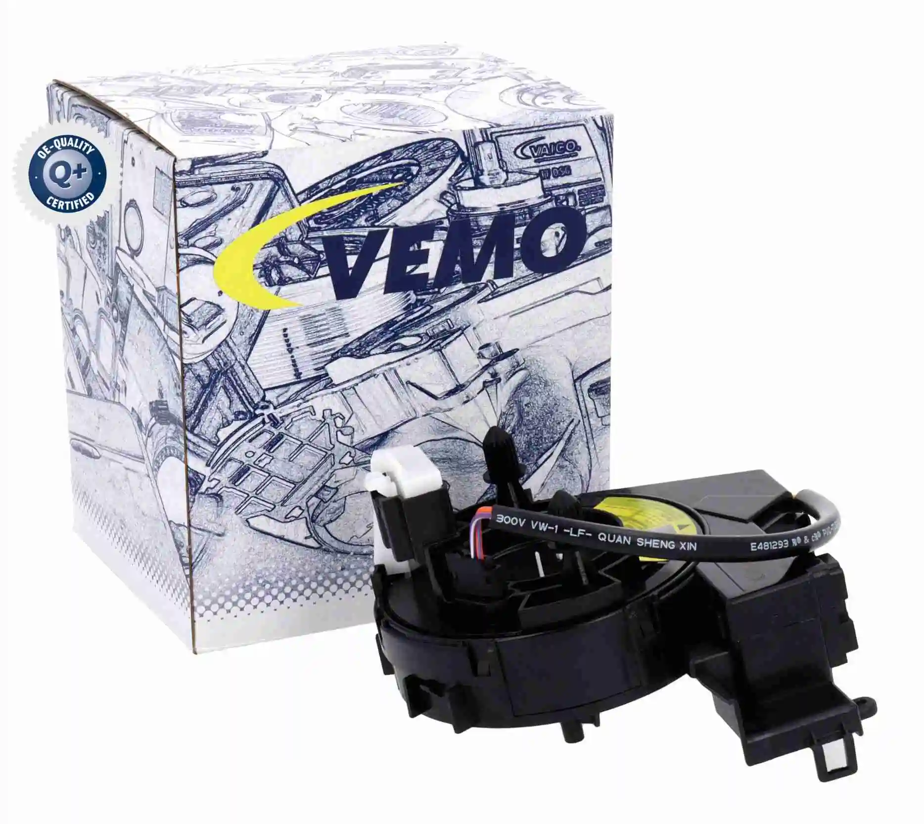  Anel AIRBAG de contato, cabo plano do volante Ford C-Max Grand monovolume (CB7) (2010 - 2019) Grand