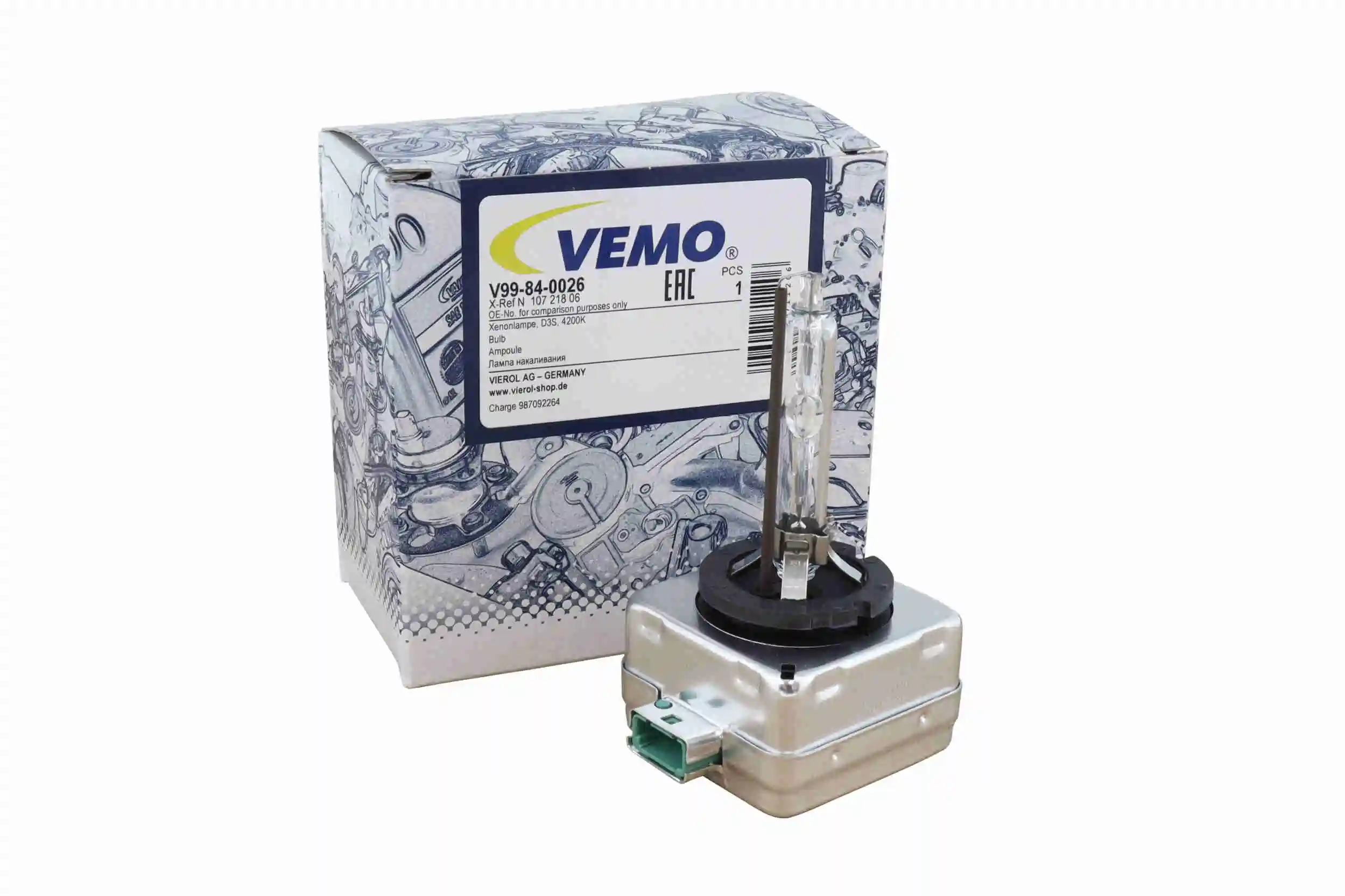 V99840026 Vemo Lâmpada de xénon