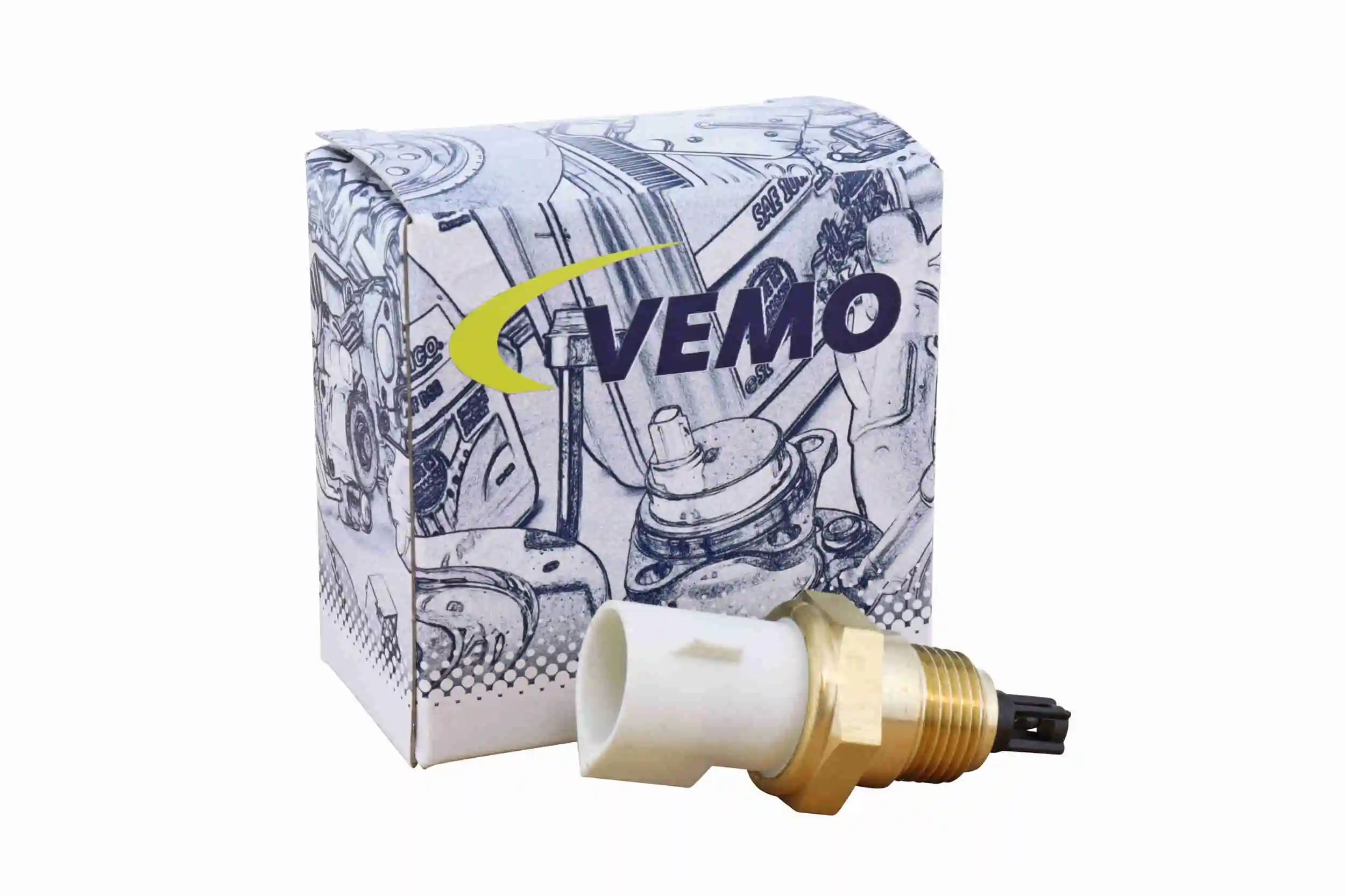 V25721026 Vemo Sensor de temperatura da mistura de ar